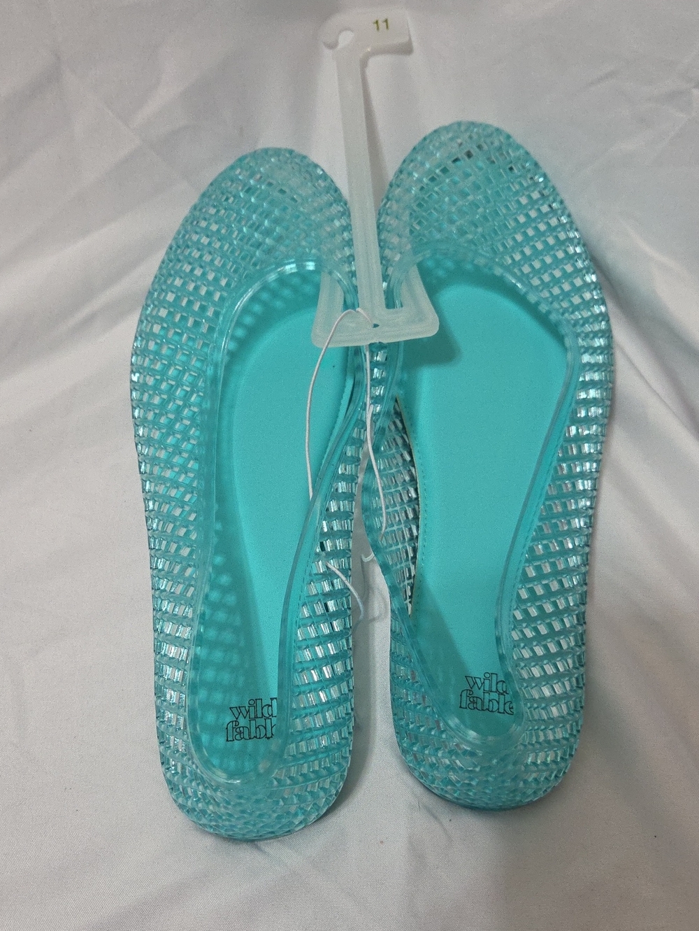Wild Fable Women's Aqua Jelly Sandals - Turquoise